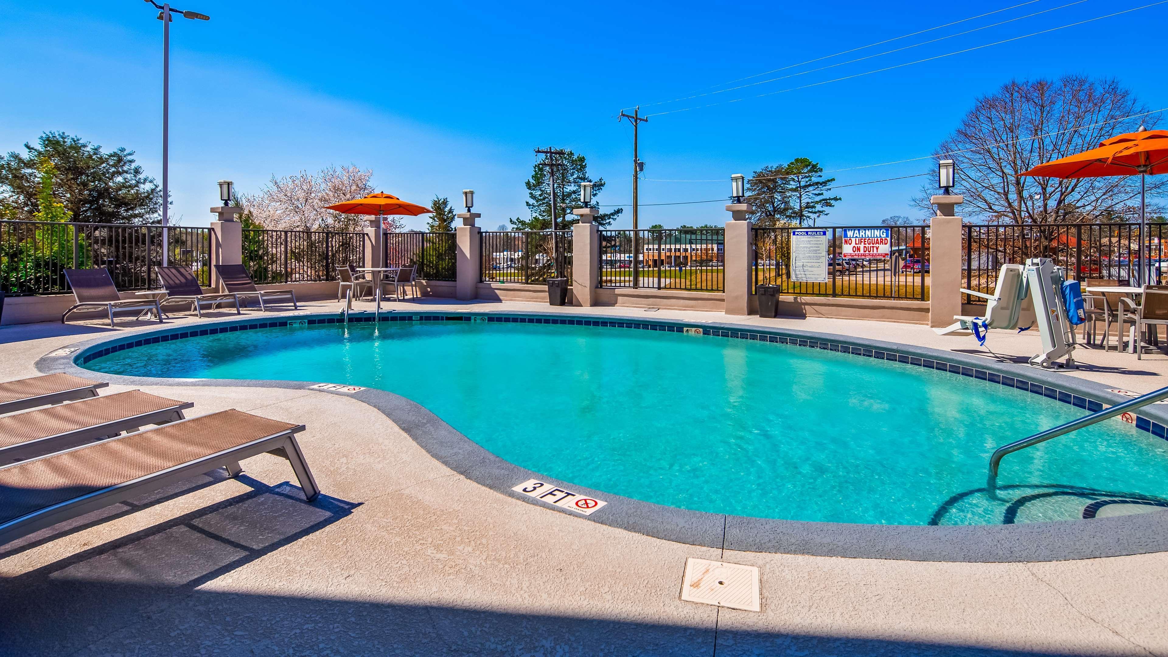 Best Western Travelers Rest/Greenville Bagian luar foto